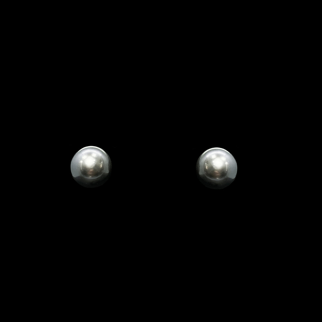 Pearl earrings | Tahitian | 18ct White Gold