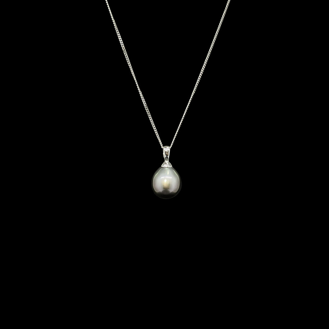 Pearl pendant | Tahitian | 18ct White Gold