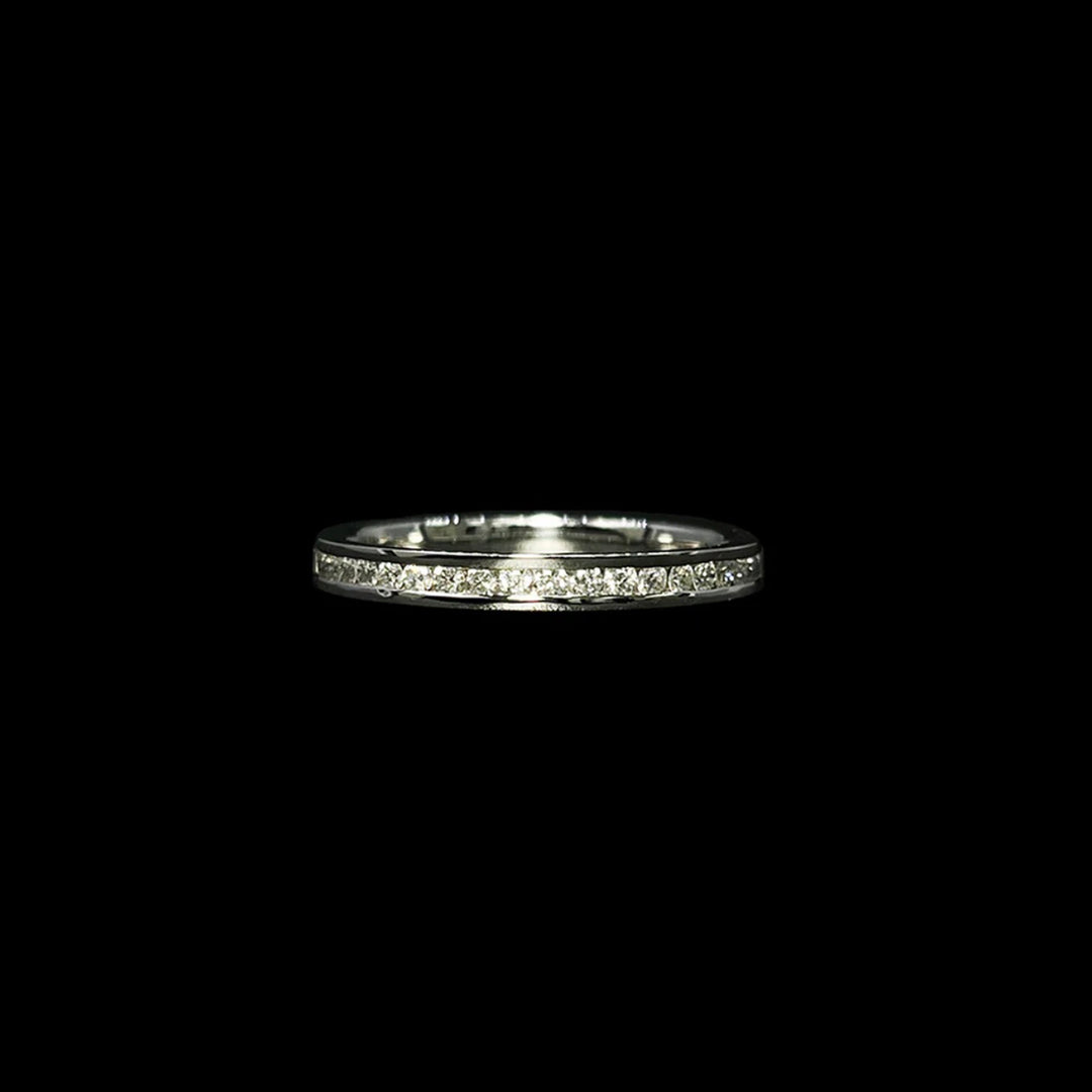 Diamond half eternity | Channel set | Platinum