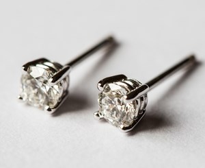 Diamond Stud Earrings